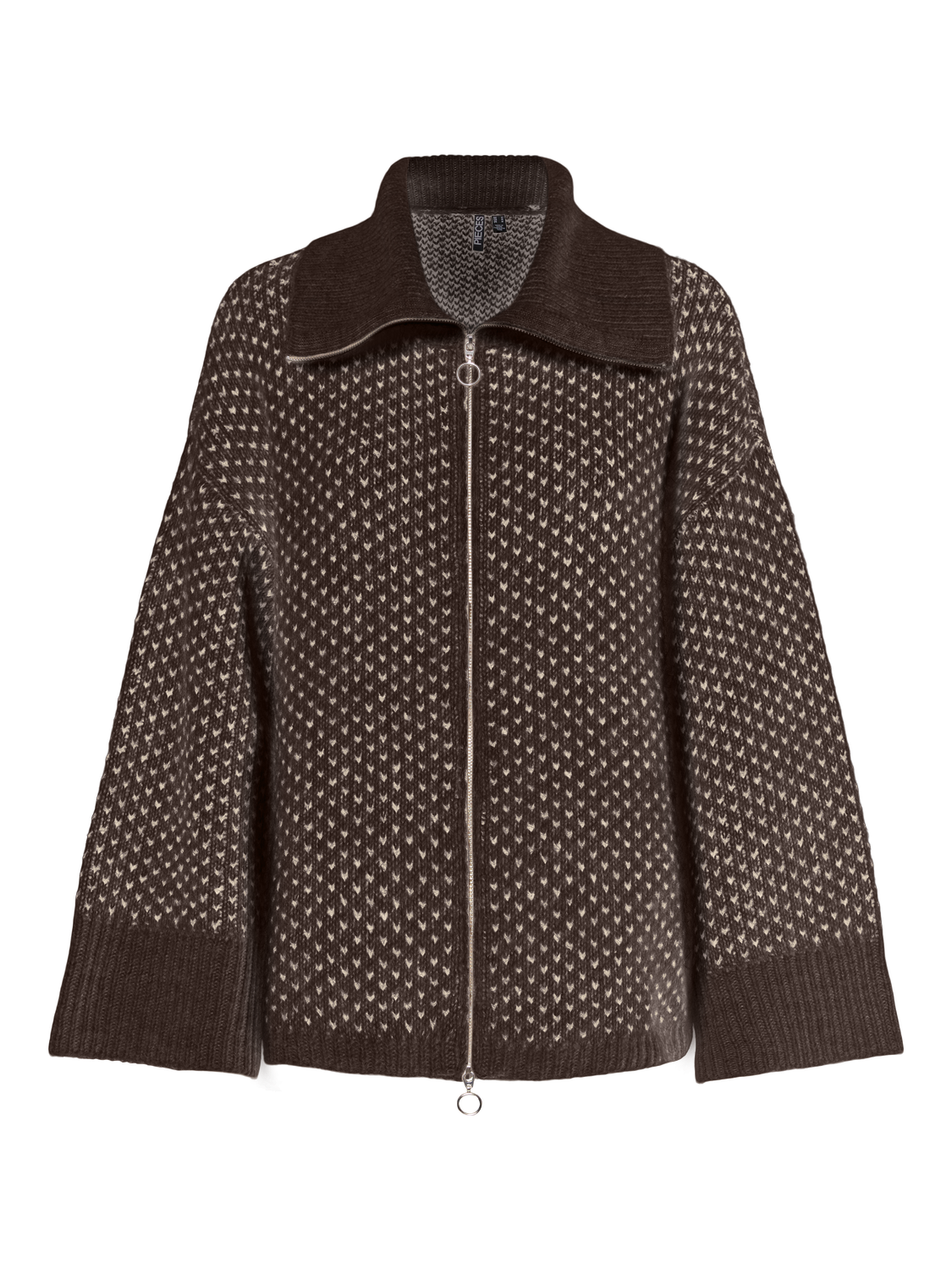 PCMORDIC CARDIGAN - Hot Fudge